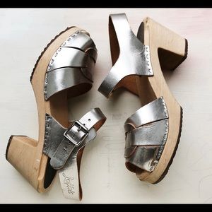 Metallic Lotta Stockholm Clogs